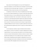 Écrit personnel sur un stage en Hôpital