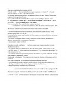 Analyse du marché des fleurs coupées en 2009