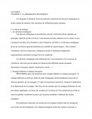 La Stratégies Managériales