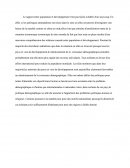 Population Et développement