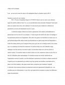 Analyse Pratique: la réfection du pansement au niveau de l'amputation du pied droit