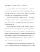 Cours d'anglais IGCSE: étude du poème de Moniza Alvi An unknown girl (document en anglais)
