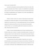 Dissertation: Suis-Je Ce Que J'ai Conscience D'être?