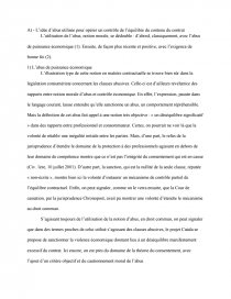 L Equilibre Contractuel Memoire Dissertation