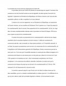 La procédure de révision conformément aux dispositions de l'article 89
