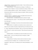 Termes lexicaux dans la littérature