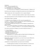 Droit Civil: la responsabilité civile
