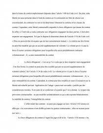 L Autonomie De La Volonte Dissertation Dissertation