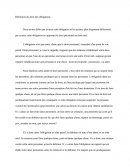 Définition Droit Des Obligations