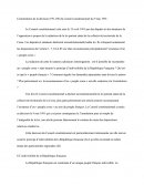 Commentaire De La décision n°91-290 Du Conseil Constitutionnel Du 9 Mai 1991