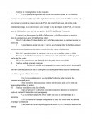 Analyse de l'organigramme et des structures