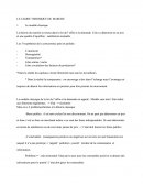 Le cadre theorique du marche