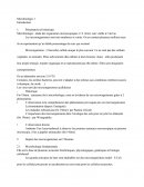 Cours De Microbiologie
