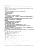 Présentation de la RBPP
