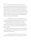 Étude de documents (document en espagnol)