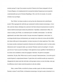Comparaison Entre L Analyse De Karl Marx Avec Celle De Max Weber Sur Les Classes Sociales Recherche De Documents