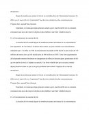 Le fonctionnement du marché du blé