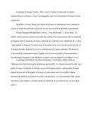 Le Passage De George Orwell « 1984 »