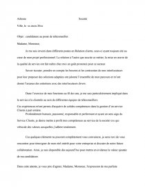 Lettre De Motivation Conseiller Clientele Recherche De Documents Romu2305