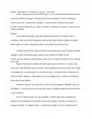 Fiche Lecture sur le récit L’empereur, c’est moi d'Hugo Horiot