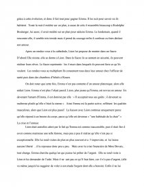 madame bovary rencontre léon