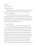 Types de discrimination