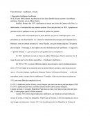 Fiche De Lecture: le poème Alcools d'Apollinaire