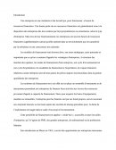 Les Opérations De Location Financement