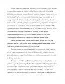Dissertation sur le roman Thérèse Raquin de Zola