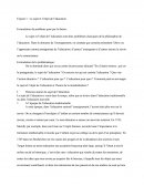 Philosophie De L'éducation