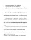 Devoir Surveillé De SES Terminale: la mondialisation