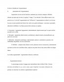 Formes et finalités de l’argumentation