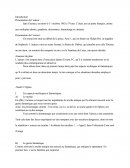 Commentaire de texte: la tragédie de Sophocle de COCTEAU