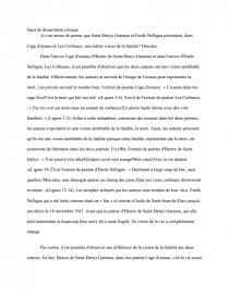 Sujet De Dissertation Critique A T On Raison De Penser Que
