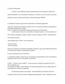 L'accord de financement