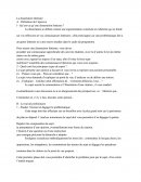 Comment Faire Une Dissertation En Francais