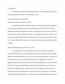 Le contexte historique de la Déclaration