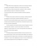 Devoir économie: le secteur automobile en 2008-2009