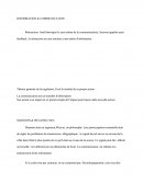 INFORMATION ET COMMUNICATION - commentaire