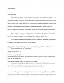 dissertation mauriac le romancier et ses personnages dissertation mauriac le romancier et ses personnages