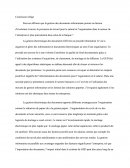 Peut-on affirmer que la gestion des documents informatisée permet un facteur d’évolution à travers le processus de travail pour le salarié et l’organisation dans le secteur de l’entreprise et plus précisément dans celui de la banque ?