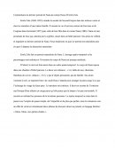 Commentaire du dernier portrait de Nana du roman Nana d’Emile Zola