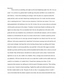Cher journal (document en anglais)