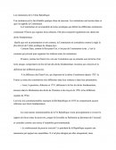 Les Instituions De La Vème République