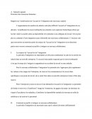 Lettre à Samuel Legrand Directeur des ressources humaines Rapport sur l’amélioration de l’accueil et l’intégration des nouveaux salariés