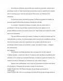 Psychologie et discipline