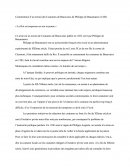 Commentaire D'un Extrait Des Coutumes De Beauvaisis De Philippe De Beaumanoir (1283)