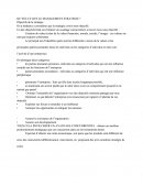 Qu'est-ce que la stratégie de gestion