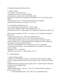 Dissertation sur la mort de marie poeme