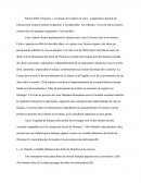 Dissertation : La Qualité De Français, Droit De L'homme ?